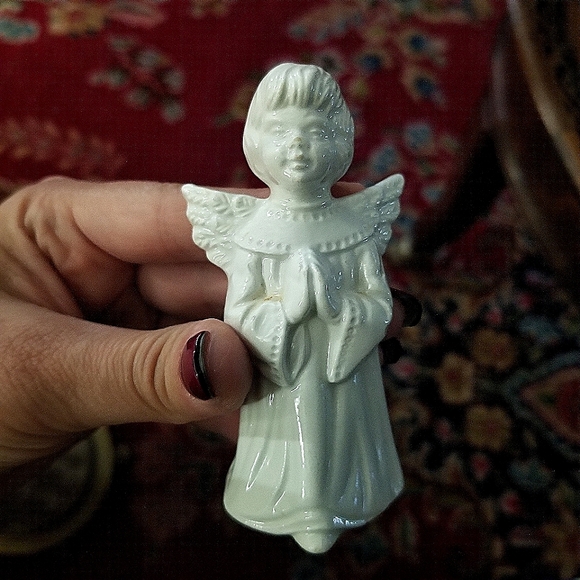 Five Italian angel mini candleholders - Picture 13 of 16